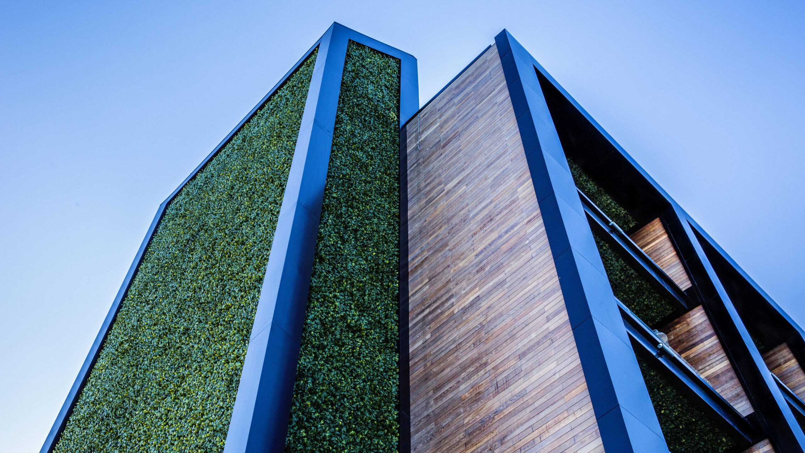 Closeup image of a stylish design house
