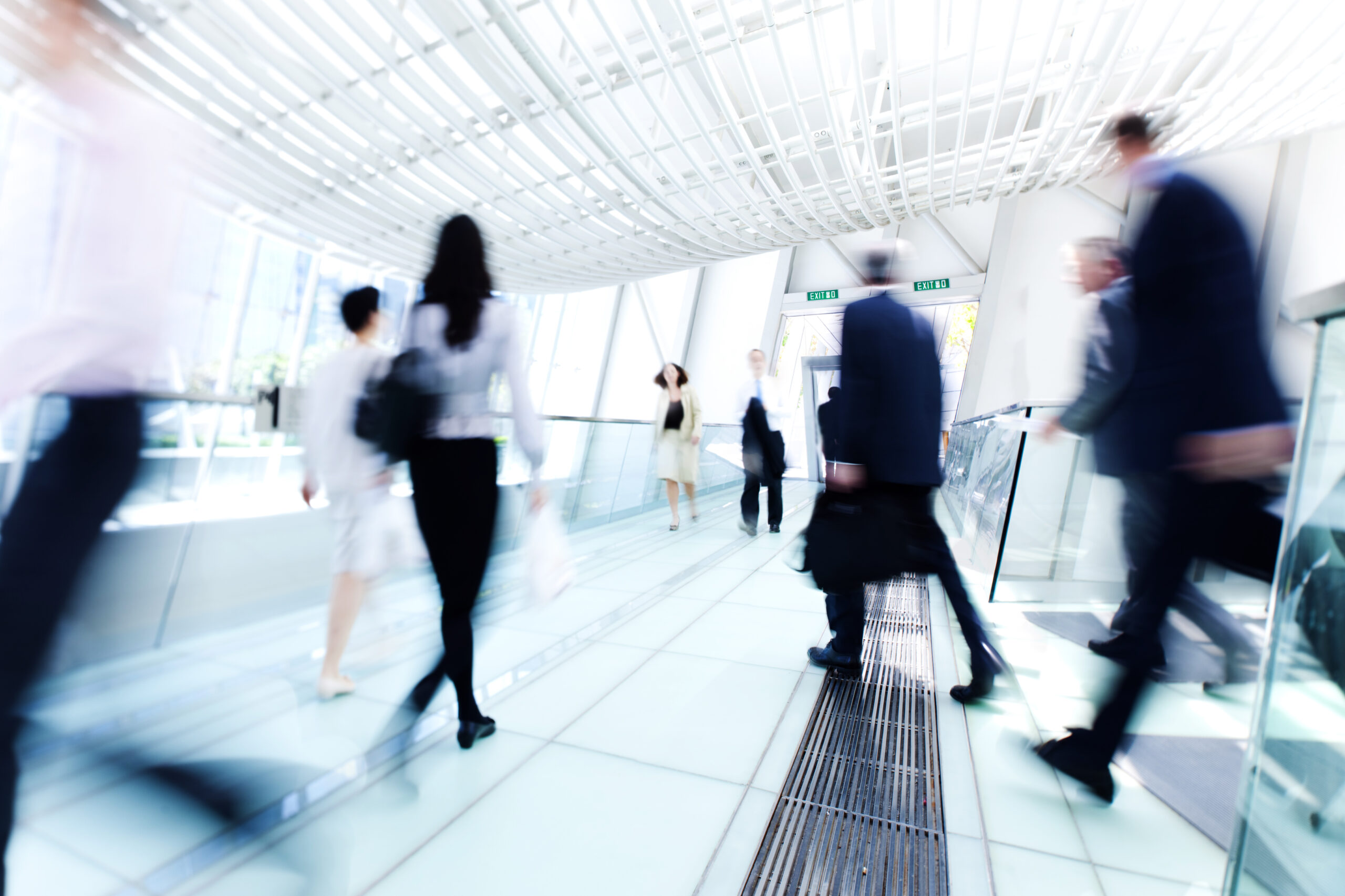 Business people in Asia. Hong Kong.